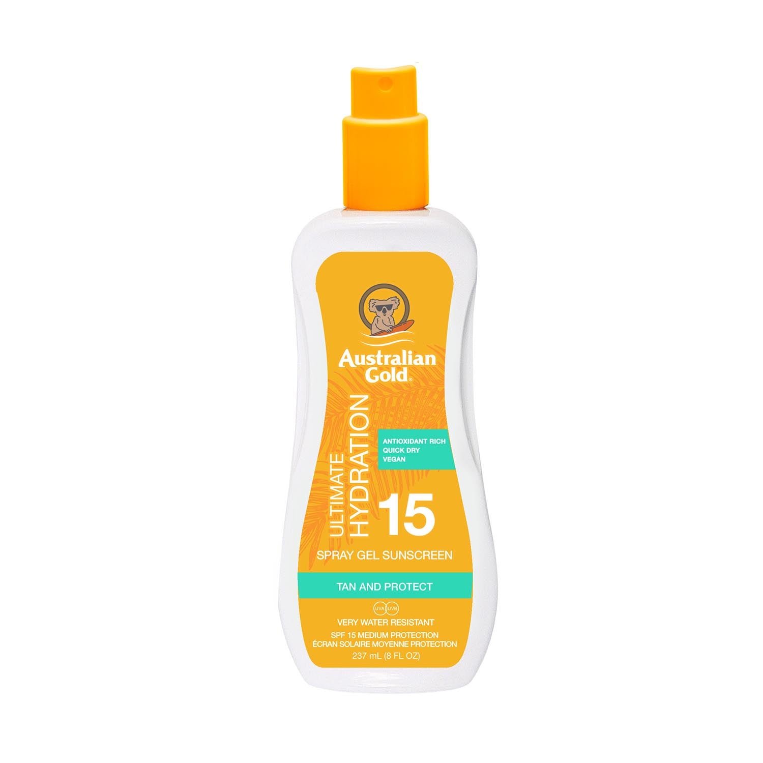 Australian Gold Ultimate Hydration Spray Gel Spf15 237Ml
